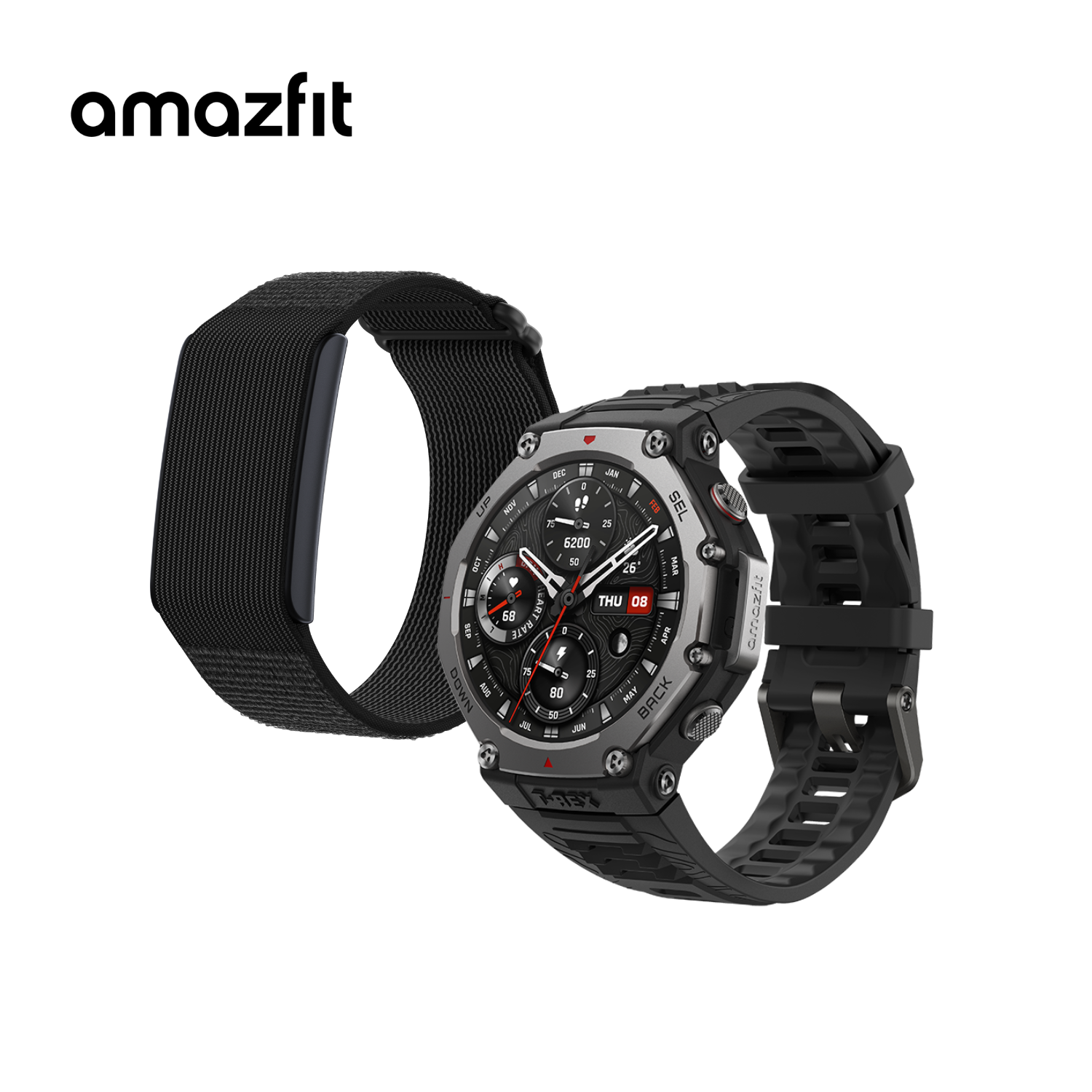 Amazfit T-REX3 + Helio Strap 套裝