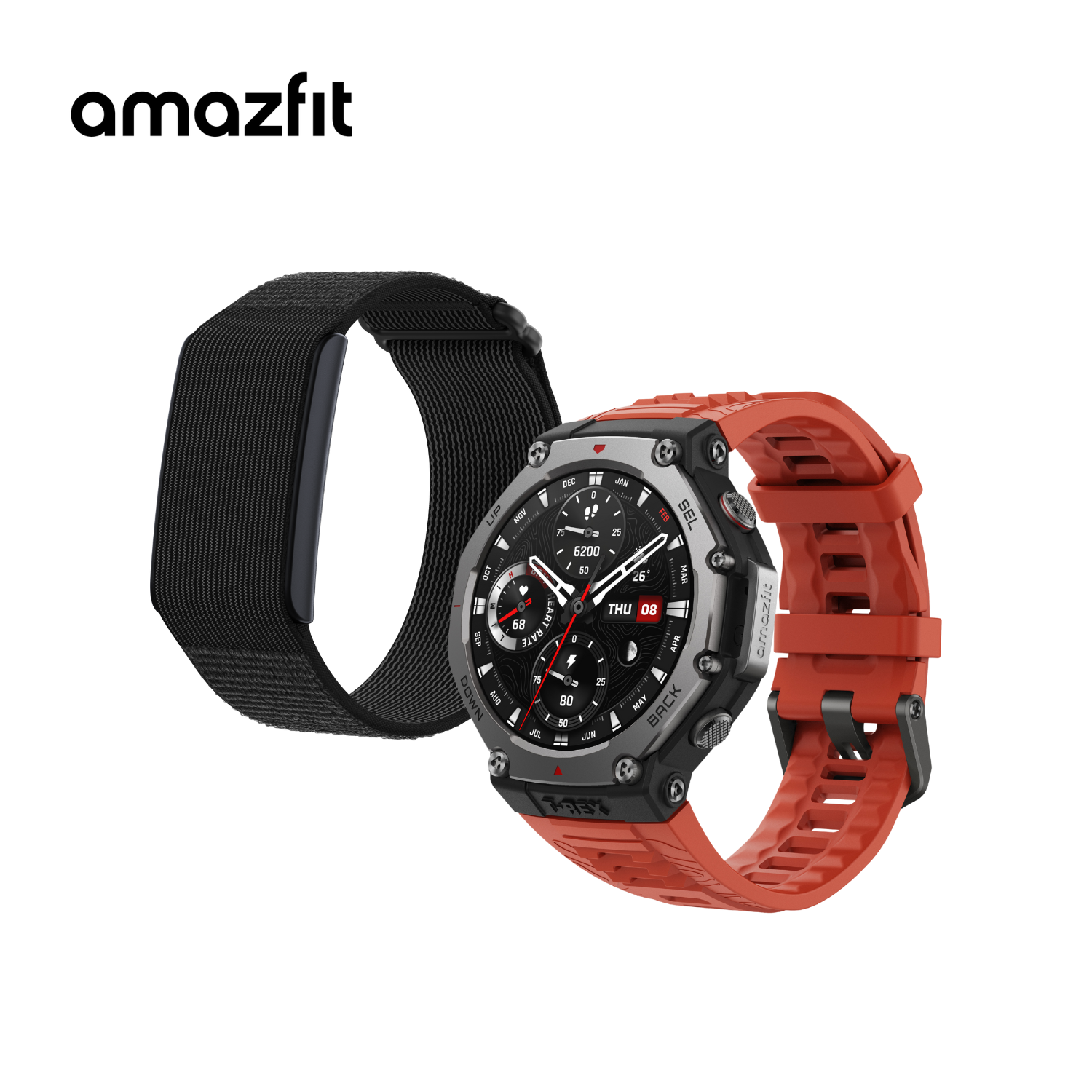 Amazfit T-REX3 + Helio Strap 套裝