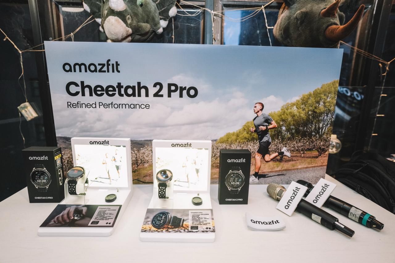 Amazfit全新Cheetah 2 Pro專業跑步智能手錶登場 5級鈦金屬配藍寶石玻璃　以精準訓練及恢復管理助跑者備戰賽日